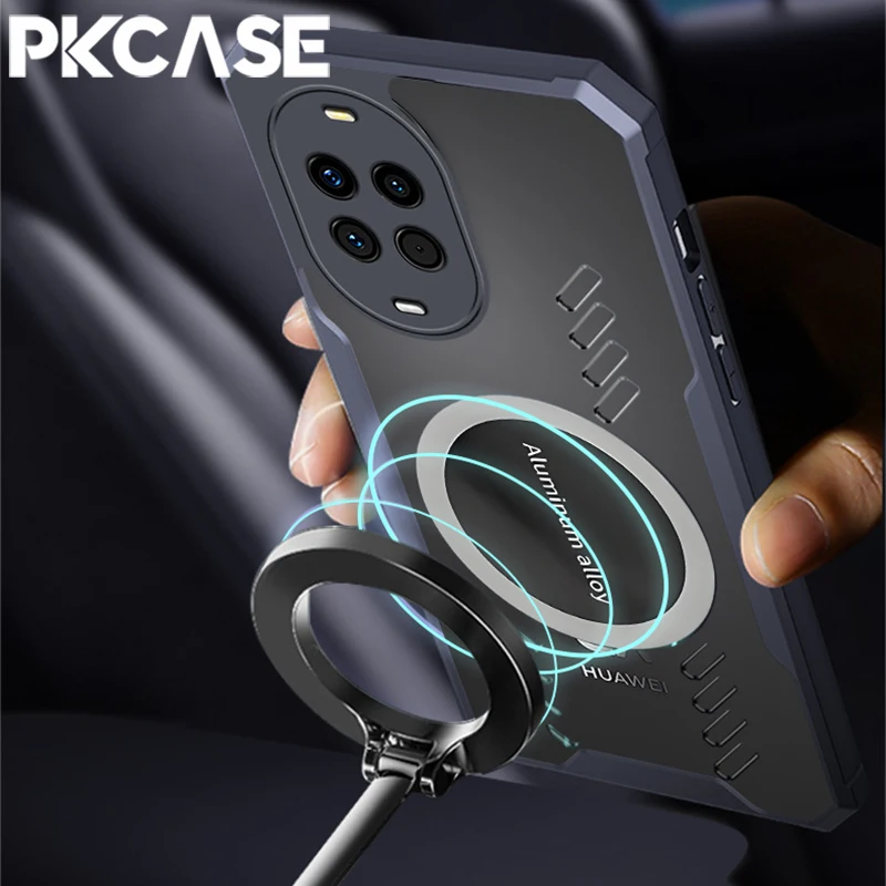 حافظة هاتف شفافة لتبديد الحرارة المغناطيسي PKCASE لهاتف هواوي نوفا 14 الترا استمتع 80 70X Mate 70 60 Pro Plus #6