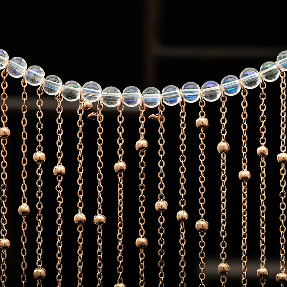 

1Pcs Face Veil Hair Ornament Retro Manual Diamond Mesh Headdress for Lady Festival Dance Wear Ancient Mask Hair Accessories Han