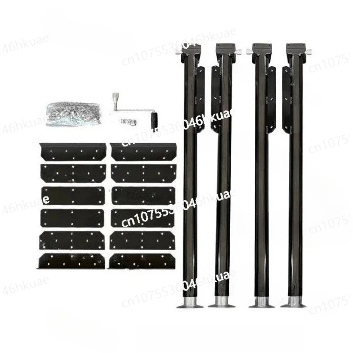 Dual-Mode Trailer Jack Stand 4PCS | 2500LBS Load 110-780mm Height | Camper Caravan