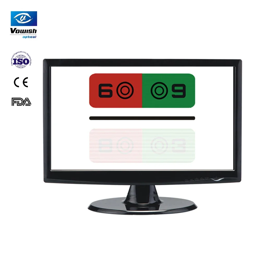 LCD-236 Ophthalmic optometry instruments optical eye test lcd vision chart,near visual acuity chart