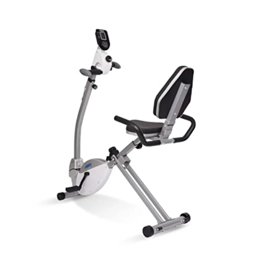 

Recumbent Exercise Bike with Arm Workout for Home Fitness - Smart Workout App Integration - Comfortable Seated Cycling Machine