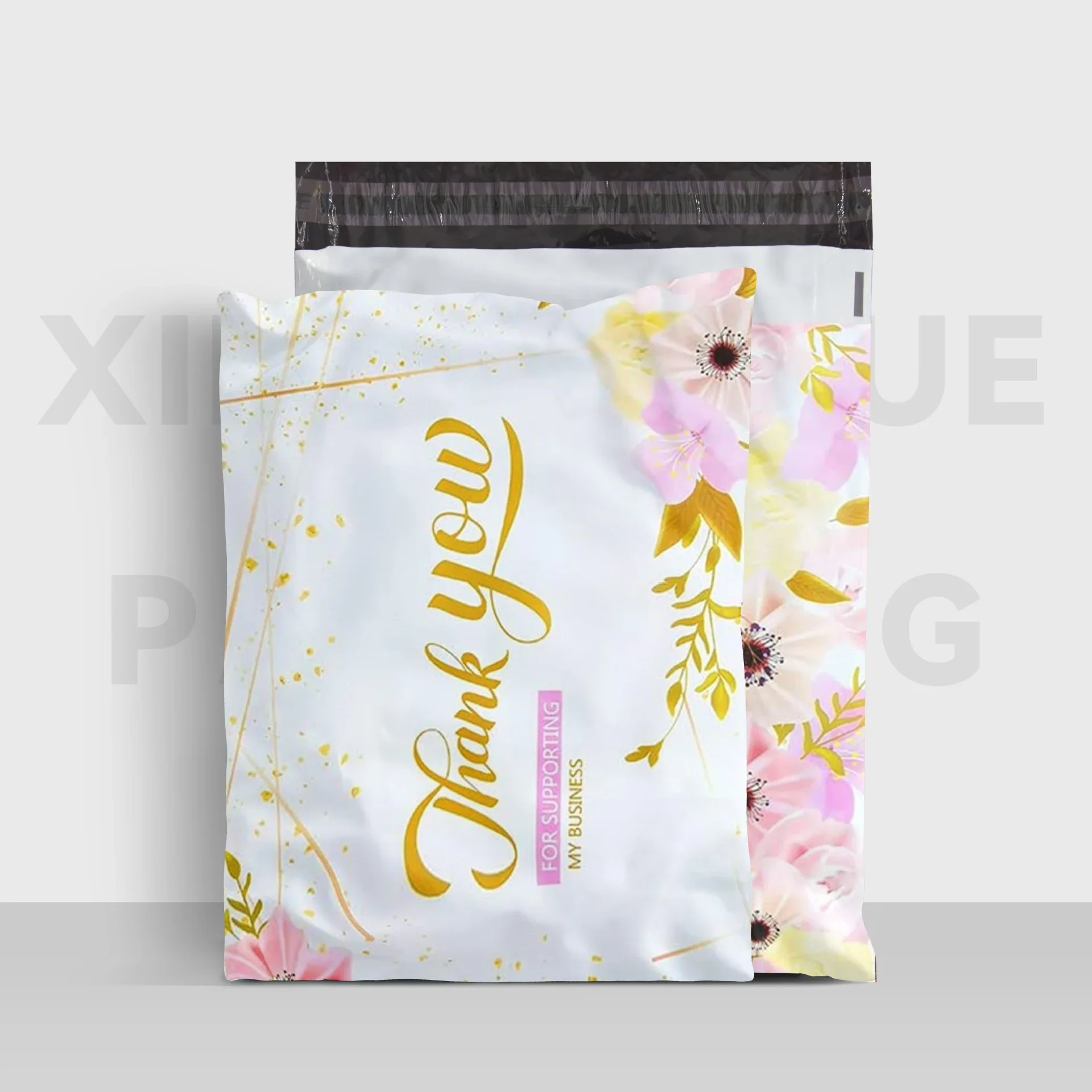 100PCS 9.8x13in Poly Mailer Adhesive Envelope Bag DIY Women Girl's Gifts Wedding Anniversary Plastic Mailing Packaging Pouches