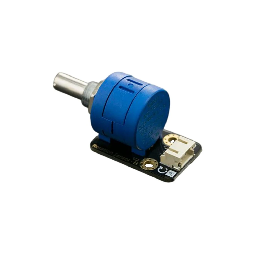 

Rotation Sensor 10-Turn Precision Potentiometer 360° Analog Angle Sensor 3.3-5V PH2.0-3 Port for Arduino Precise Angle Control