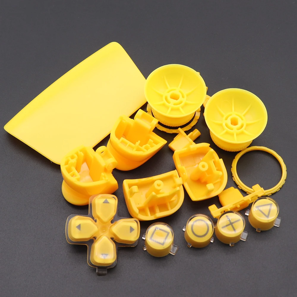 1 مجموعة ل PS5V3 3.0 تحكم L1 R1 L2 R2 استبدال عصا التحكم مجموعة غطاء PS5-BDM 030 واضح اللون زر PS5 V3.0 مجموعة صغيرة