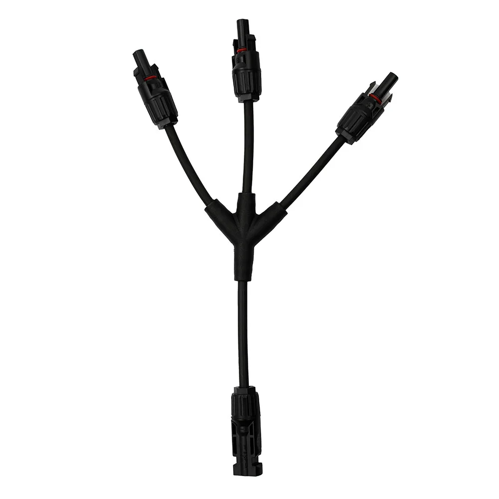 Cable Distributor 3-way Connector Y Type 1 Pair 2.5mm-6mm2 20A-30A Accessories DC1000V Polypropylene -40°C To 85°C