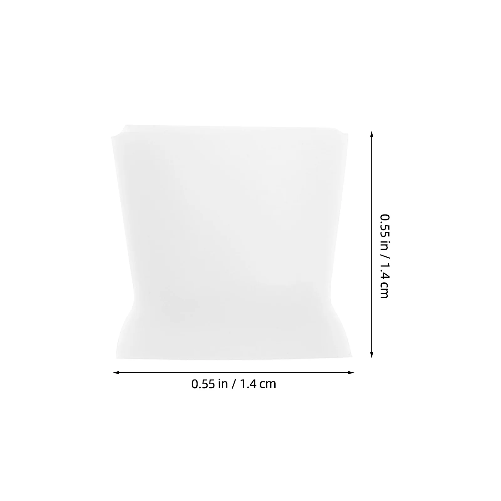 300 szt. Silikonowych pojemników na tusz pigmentowy do tatuażu, pogrubione, stabilne utrzymywanie koloru, do microbladingu brwi, makijażu ust, profesjonalne.