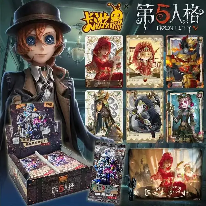 Kayou Identity V Hidden Clues Collection Trading Cards - Persona Archives Booster Pack - Identity V Anime Game Collectible