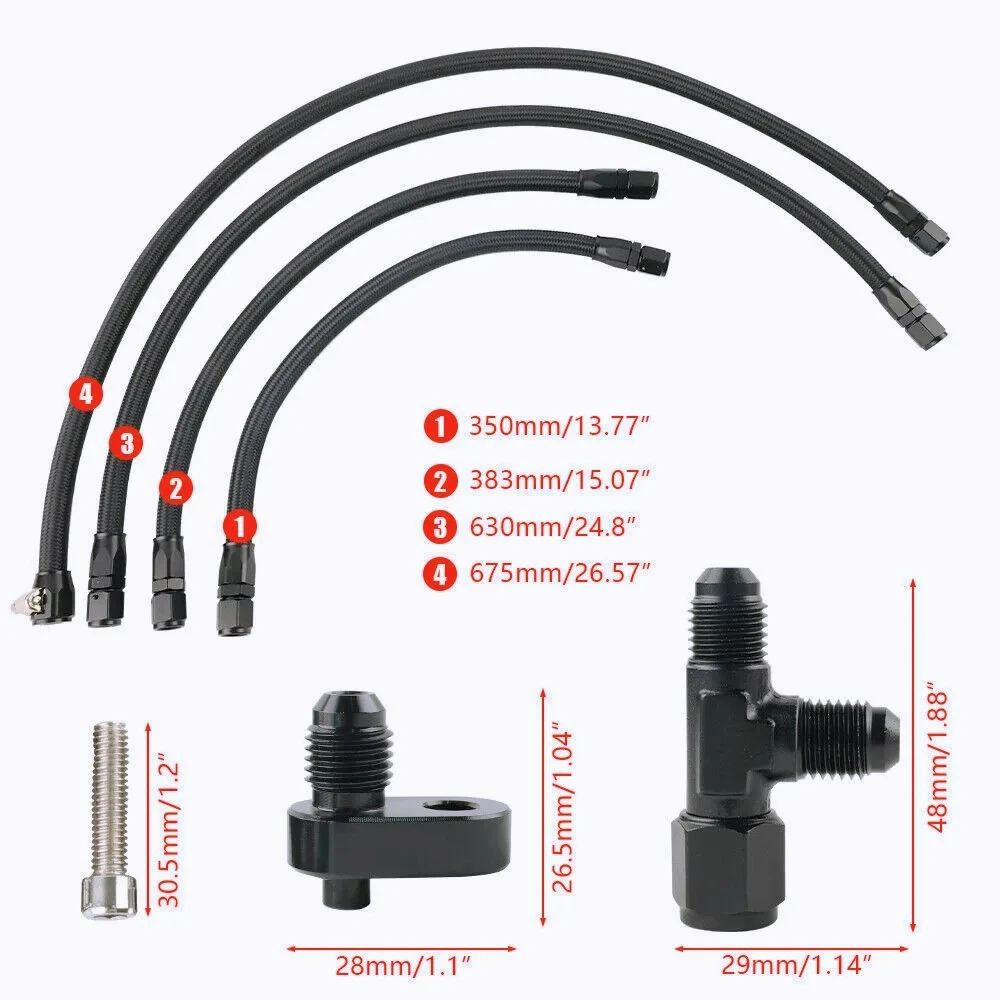 

AX-4AN Steam Vent Hose Kit For LS LSX LS1 LS2 LS6 LM7 Complete Coolant Crossover