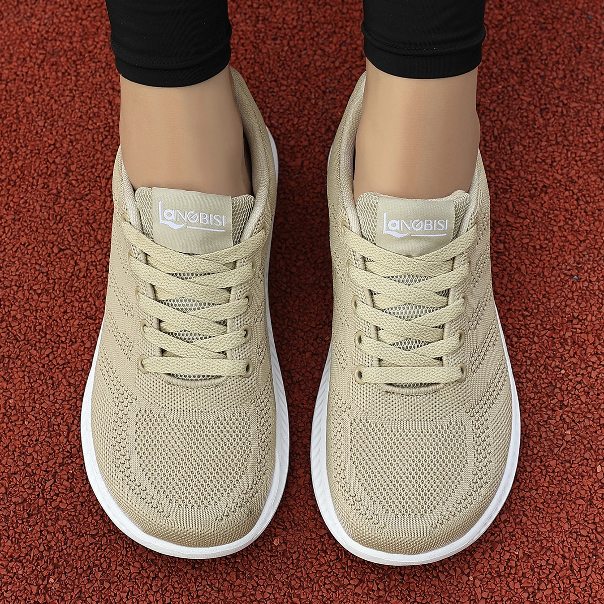 Women's Wide-Toe Sneakers, Thick-Soled, Lightweight, Breathable Casual Walking Shoes, Extra Wide and Loose Fit for Commuting and Work