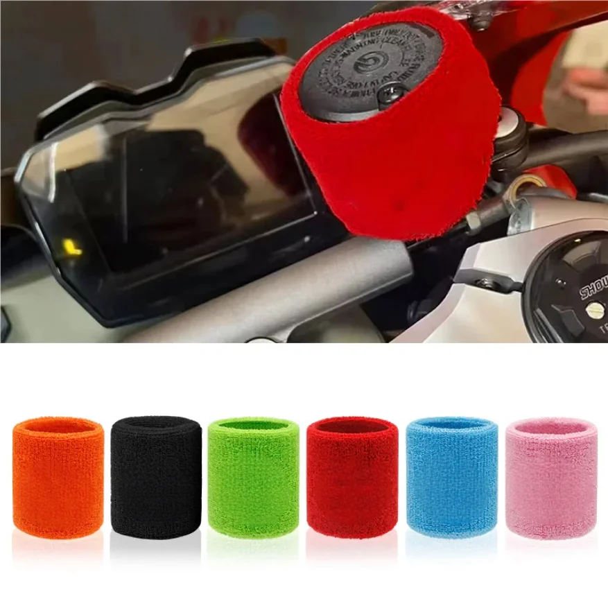 

Racing Tank Sock Motorcycle Front Fluid Oil Brake Clutch Reservoir Socks For Suzuki GSXR Bandit Burgman GSX1250F GSXS 1250 GSXF