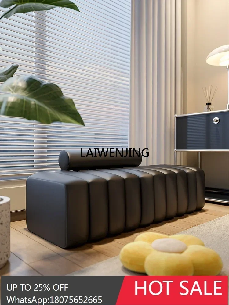 LY Creative and personalized door shoe change stool household long sofa stool light luxury high sense