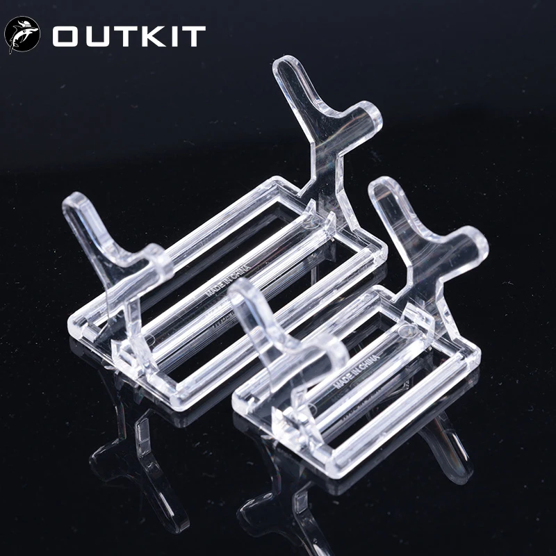 OUTKIT Fishing Lure Showing Stand For Store Acrylic Bait Lure Deep Swim Wobblers Show Shelf Display Stand Display Rack