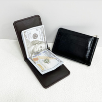 RFID Blocking Wallet Slim Bifold PU Leather Minimalist Front Pocket Wallets for Men with Money Clip Mens Wallet Gift
