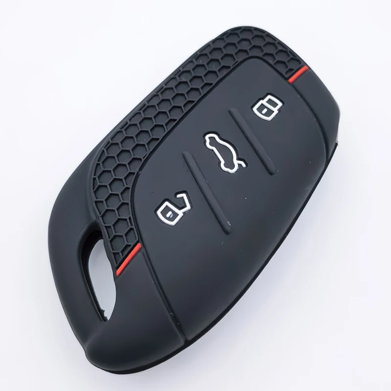 3 زر سيليكون سيارة عن بعد فوب غطاء مفتاح الحال بالنسبة Roewe RX3 RX5 RX8 ERX5 I6 I5 ل MG 4 2023 Mg4 Ev MG HS GT ZS EV ZX MG5 MG6