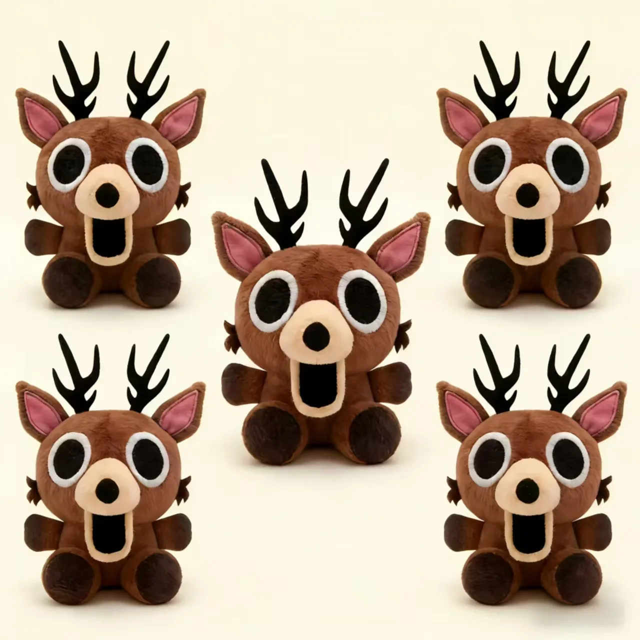 

2026 New In Stock 99 Nights Deer Plush Doll 99 Nights In The Forest Anime Peripherals Toy Halloween Christmas Gift@