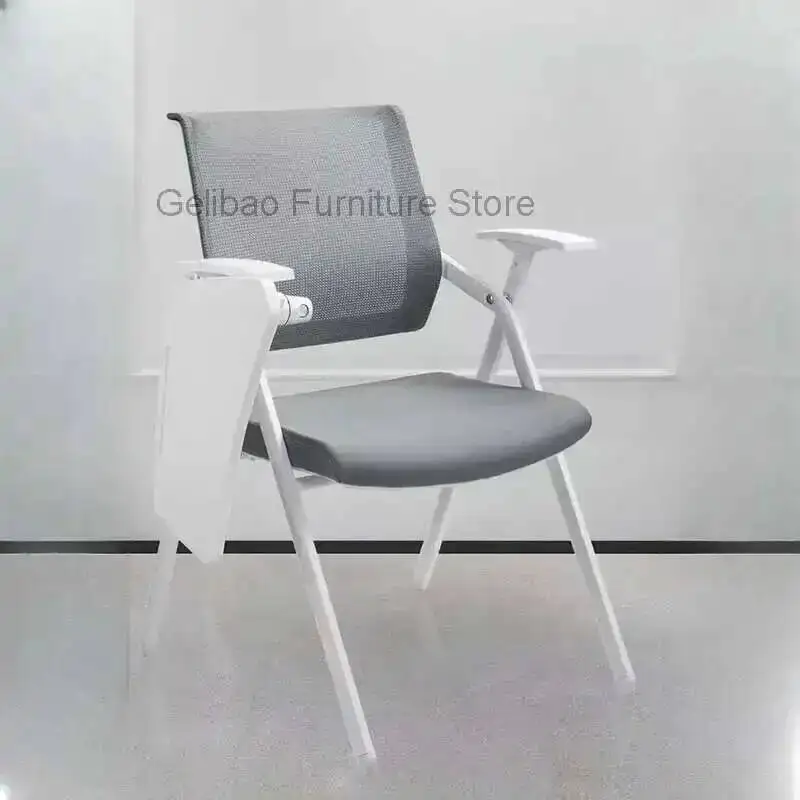 Folding Office Desk Chairs Massage Chair Portable Leather Chaise Longue Furniture Luxury Weightless Swivel Wooden Single Person