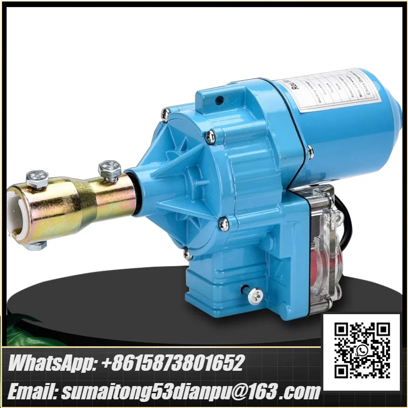 Electric Film Roller DC 24V Greenhouse Roll Up Motor 100W/150W Electric Film Roll Machine Greenhouse Film Winding