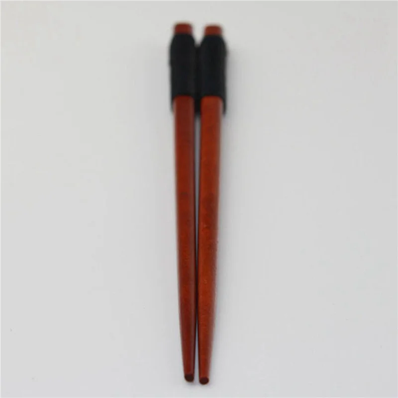 AB35-3 pares de palillos japoneses de madera natural paquete económico vajilla de cocina Theaceae negro