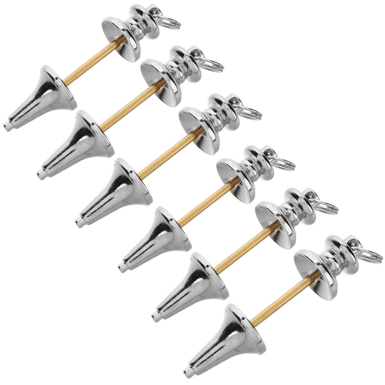 

Набор из 6 медных маятников для гадания, исцеления, медитации, духовных практик, фэн-шуй, декора дома и автомобиля, викки