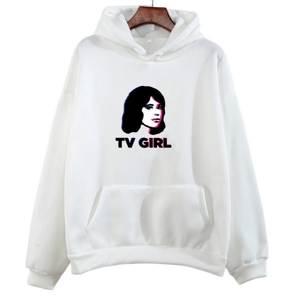 Sudaderas 후드가 달린 TV 소녀, Funko Pop Harajuku 미학적 맨투맨, 긴팔 편안한 의류, Ropa Mujer 플리스 소프트 후드