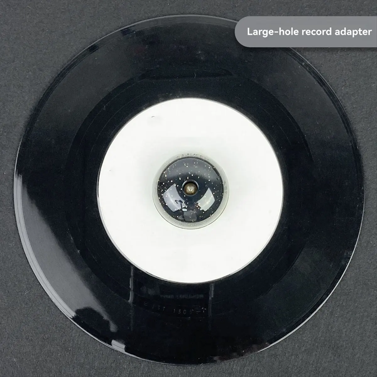 ABST LP45 RPM Turntable Adapter Turntable Phonograph Audio Conversion Base for 7 Inch EP Record Vinyl Gramophone Black view 5