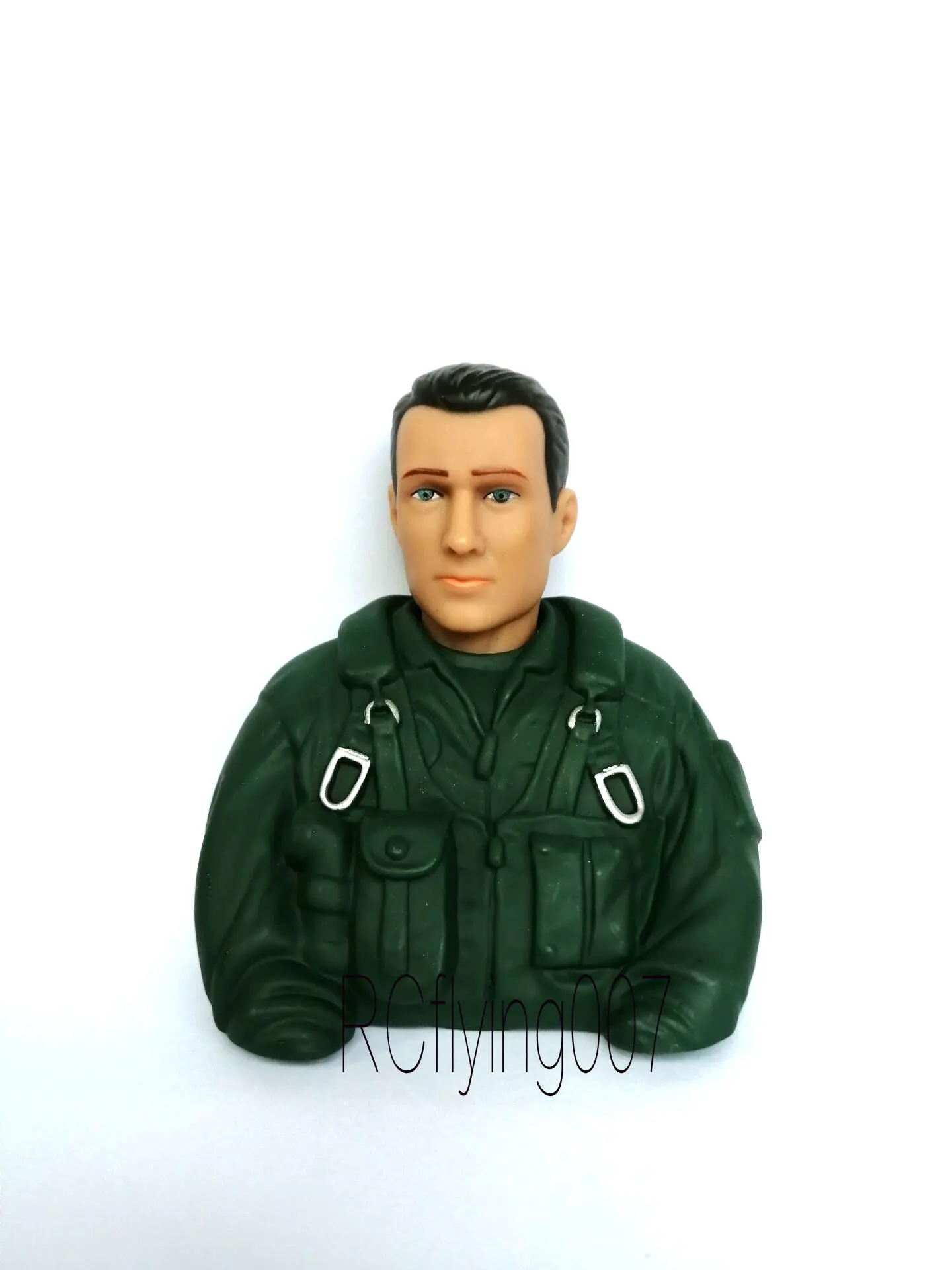 Pilot modelu samolotu 1/6 Piloty odrzutowe z kaskiem Model figurki pilota samolotu RC w skali 1/6