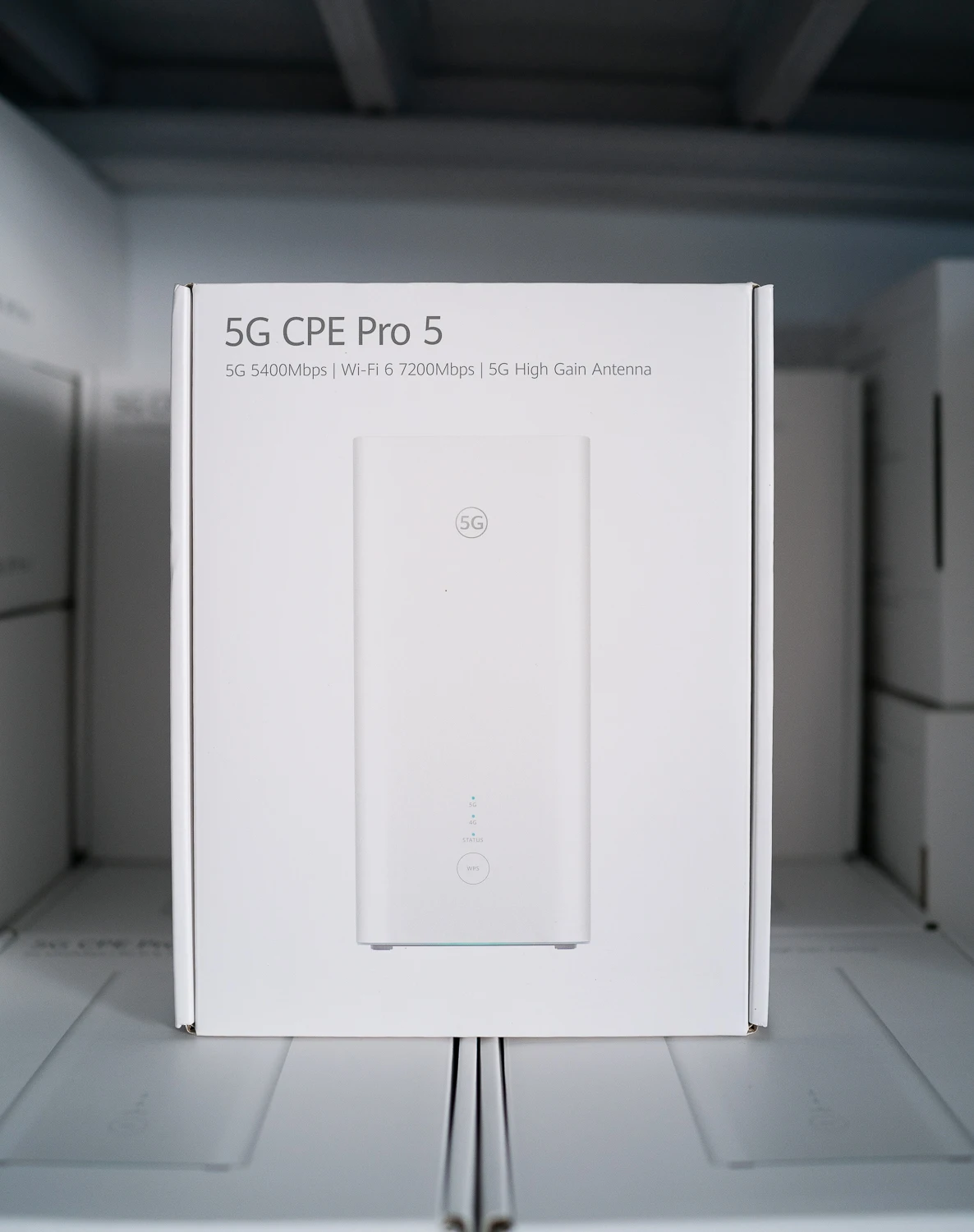 

NEW Unlocked 5G CPE PRO5 H158-381 5G up to5400MBps Wi-Fi6 7200Mbps High Gain Antenna 12dBi2