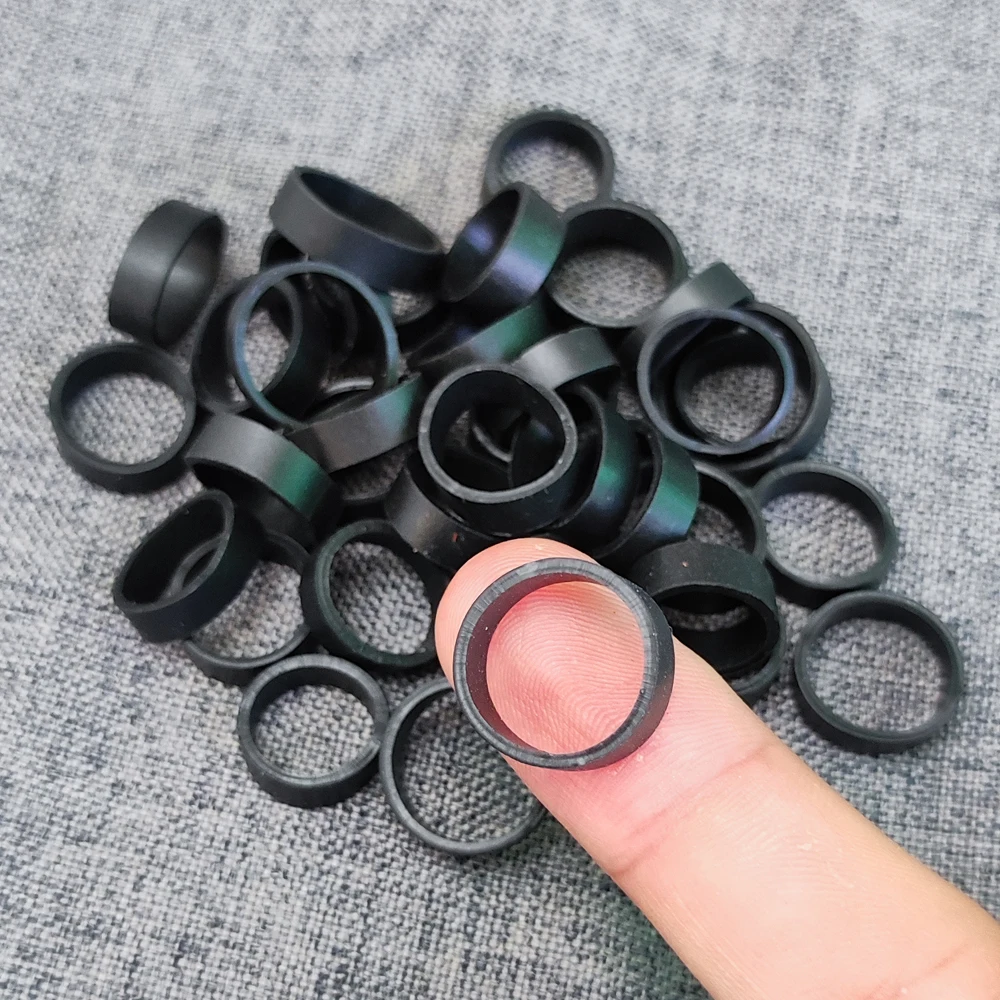 500 Pcs Black O Rings Elastic Rubber Bands Stretchable Latex Rings Supplies For Home Stationery Office Package Stretchable Band