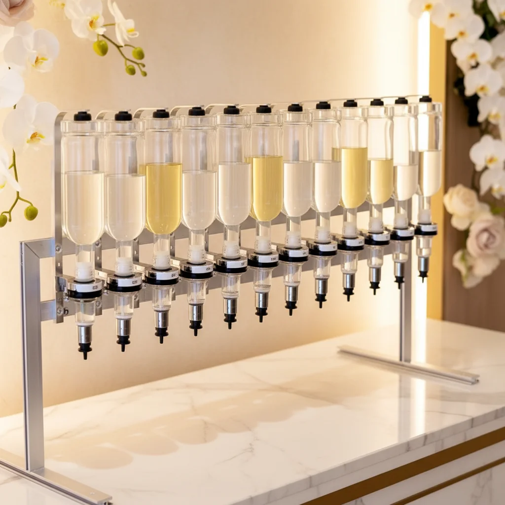 Customized Wedding Decoration Essential Oil 6/8/12 Bottles Perfume Dispenser Perfume Bar