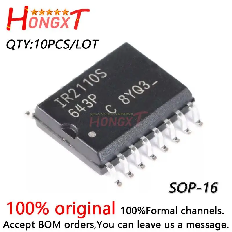 

10PCS 100% NEW IR2110S IR2112S IR2113S IR2110STRPBF IR2112STRPBF IR2113STRPBF SOP-16.