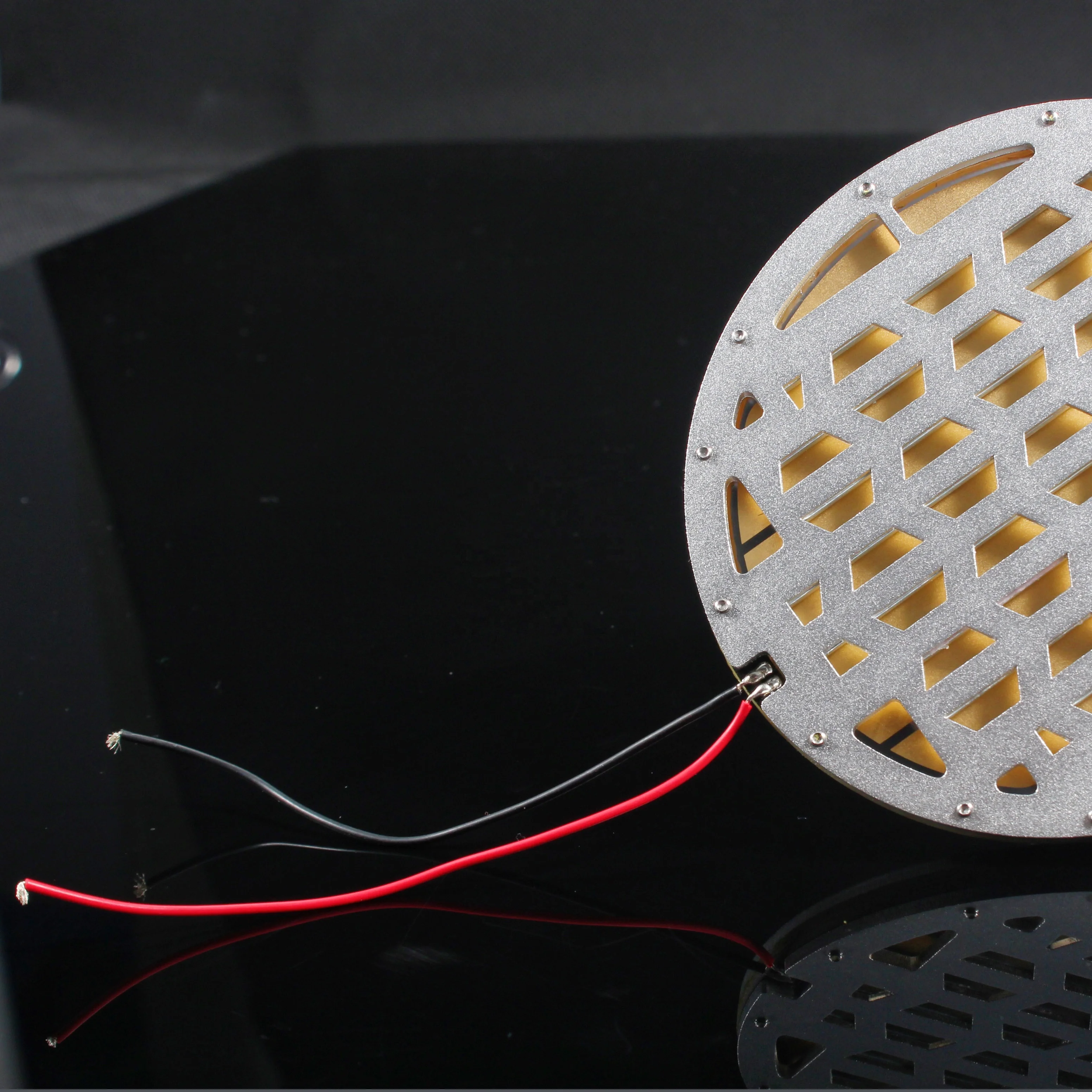 Unidad de controlador de auriculares planos magnéticos Dual N50 NdFeb de 90mm, transductor magnético plano de diafragma dorado para auriculares audiófilos