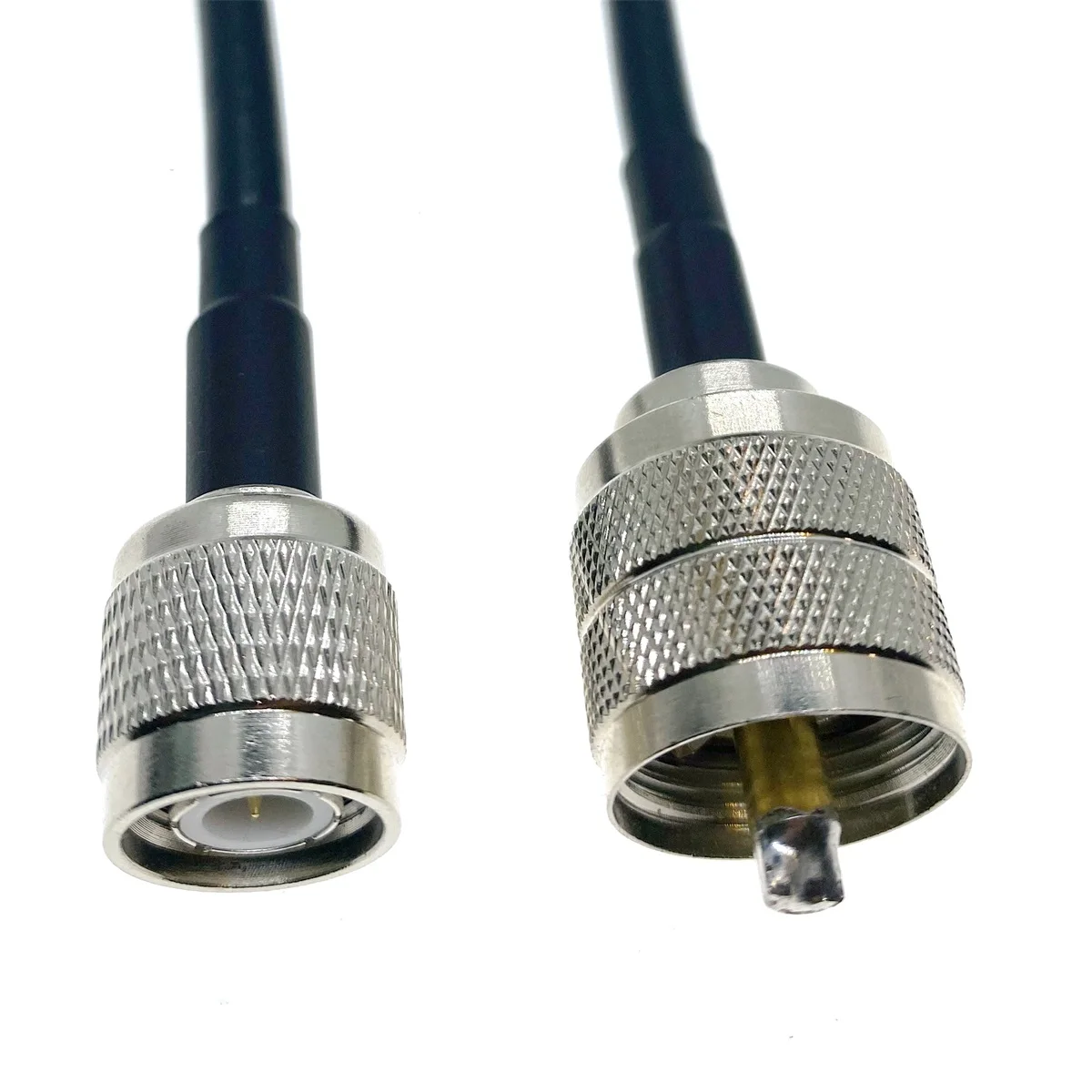 TNC MALE plug to PL259 UHF Male Plug Adapter RG58 RF Coaxial Cable 50 Ohm for Video Camera System Extension Pigtail