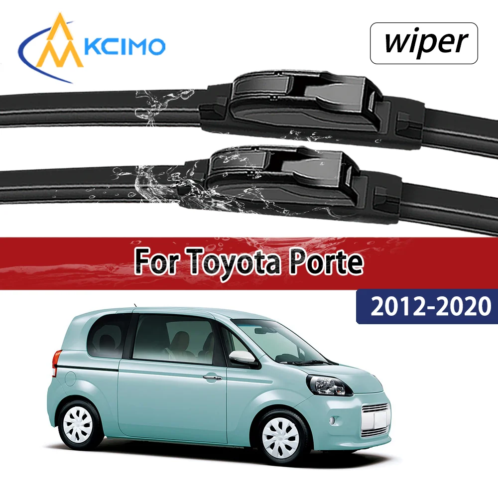

For Toyota Porte XP140 2012-2020 2013 2014 Compatible Durable Silent Front Wiper Blades Car Windscreen Auto Window Accessories