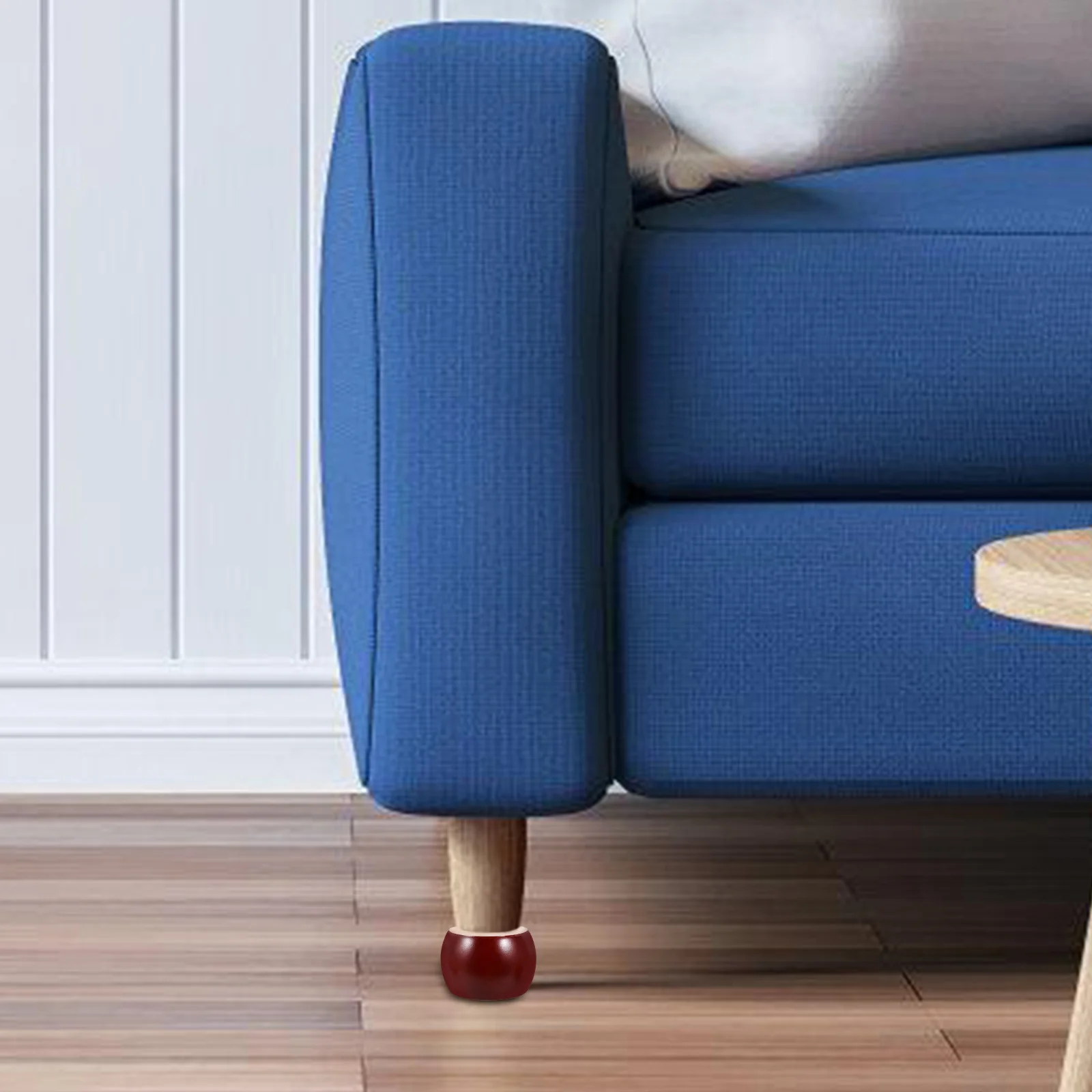 

4pcs Furniture Wooden Legs 10Cm Sofa Table Cabinet Dresser Feet Feet Replacement Modern Style Home Decorative Use