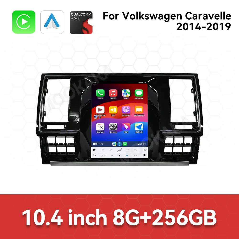 

Автомобильные аксессуары: Радиоприемник для Volkswagen Caravelle 2014-2019, Android GPS-навигация, мультимедийный стереоприемник, головное устройство, офлайн-режим