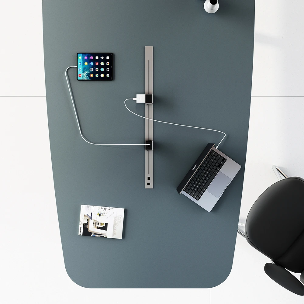 Qualitätssicherung Moderner Konferenztisch Konferenz- und Besprechungstisch Konferenztisch 8-Personen höhenverstellbarer Schreibtisch für das Büro