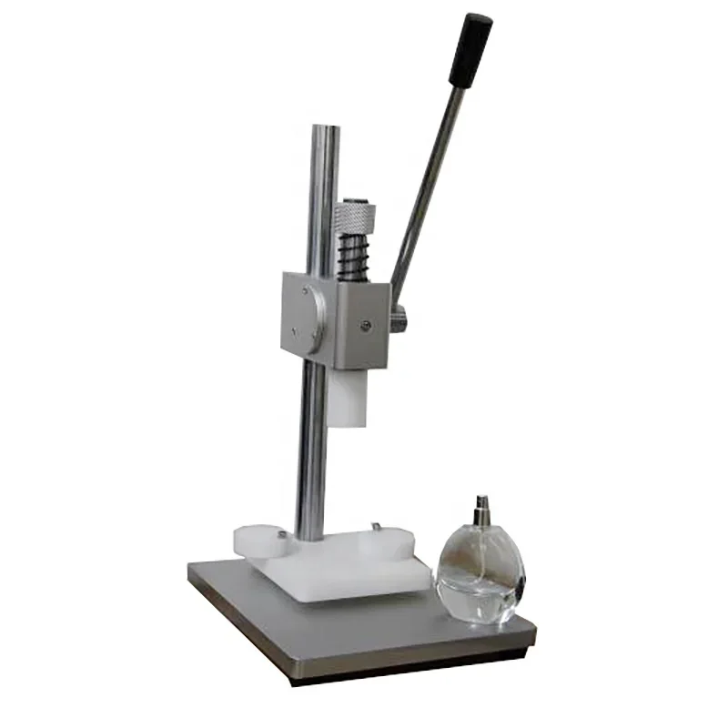 

capping crimping machine for perfume bottle Perfume Crimping Capping Machine for Perfume Spray Collar Press