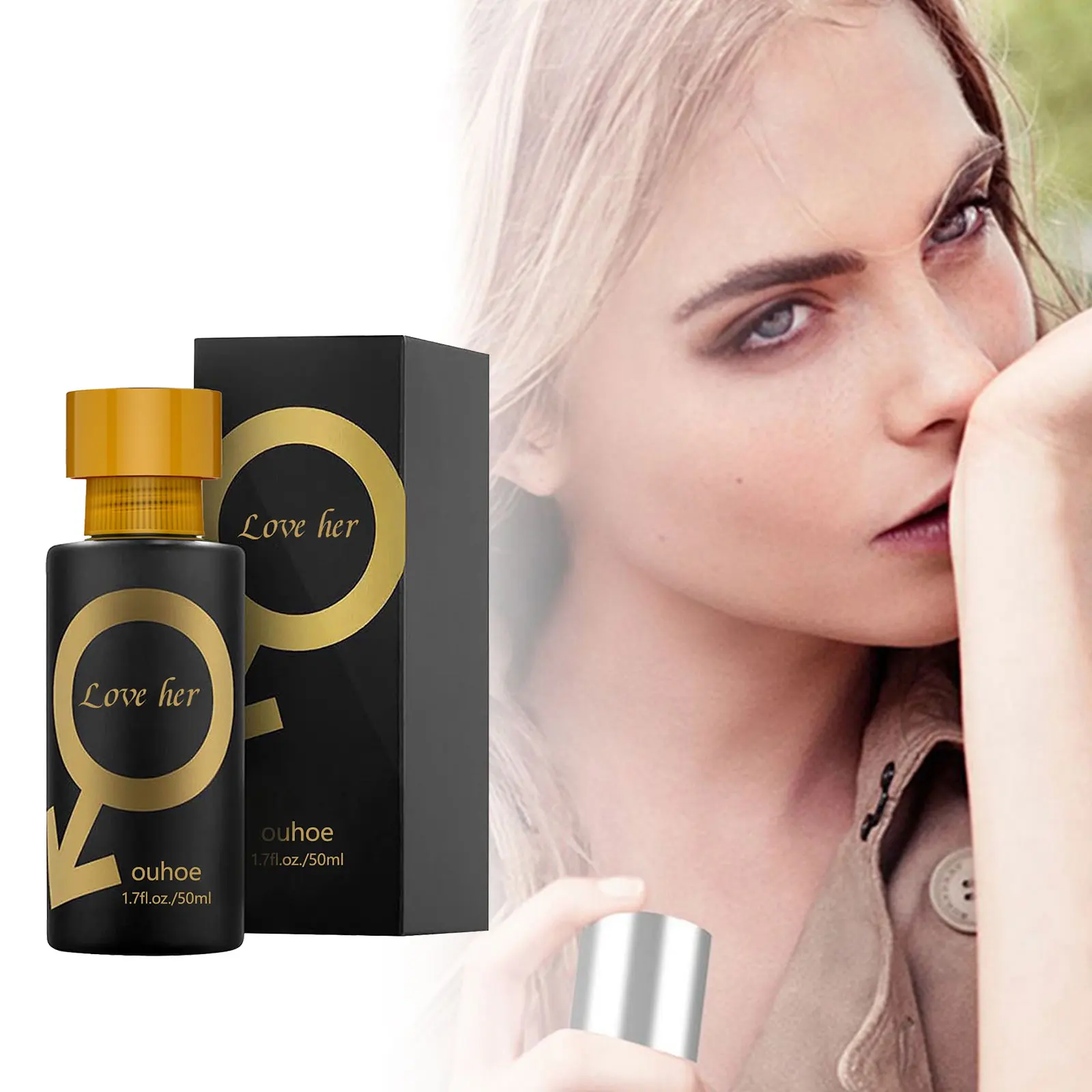 Glamour parfum feromon Wanita Pria, penyebar Wangi Wangi Wangi pesta liburan romantis Aroma tahan lama