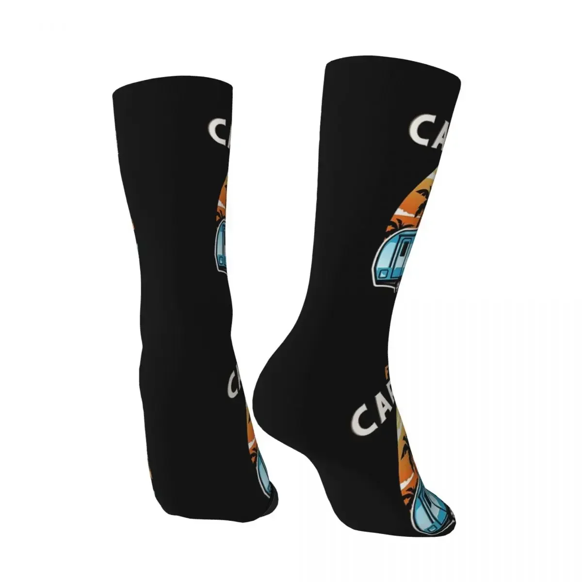 All Seasons Fendt Caravan Essential Socks Sport Middle Tube Socks High Quality Stockings for Men Women Valentine's Day Gifts