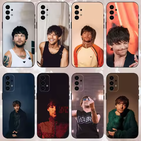 Louis Faith Future T-Tomlinson Phone Case For Samsung Galaxy A13,A21s,A22,A31,A32,A52,A53,A71,A80,Soft Black Shell