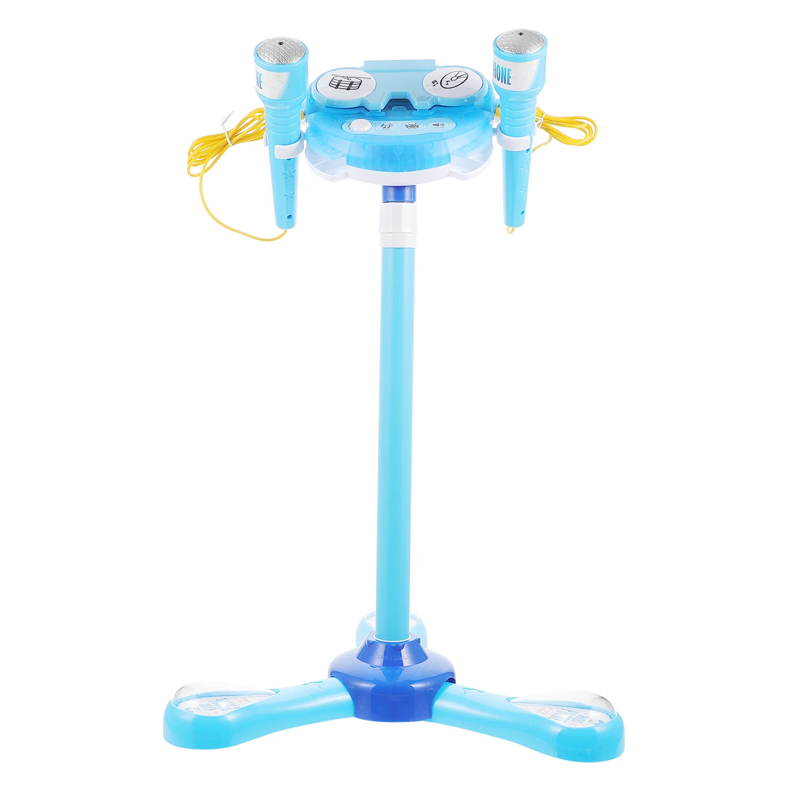 ميكروفون للمتعة التعليمية المبكرة، تصميم بألوان زاهية، آلة غناء الكاريوكي، لعبة موسيقى الأطفال #4