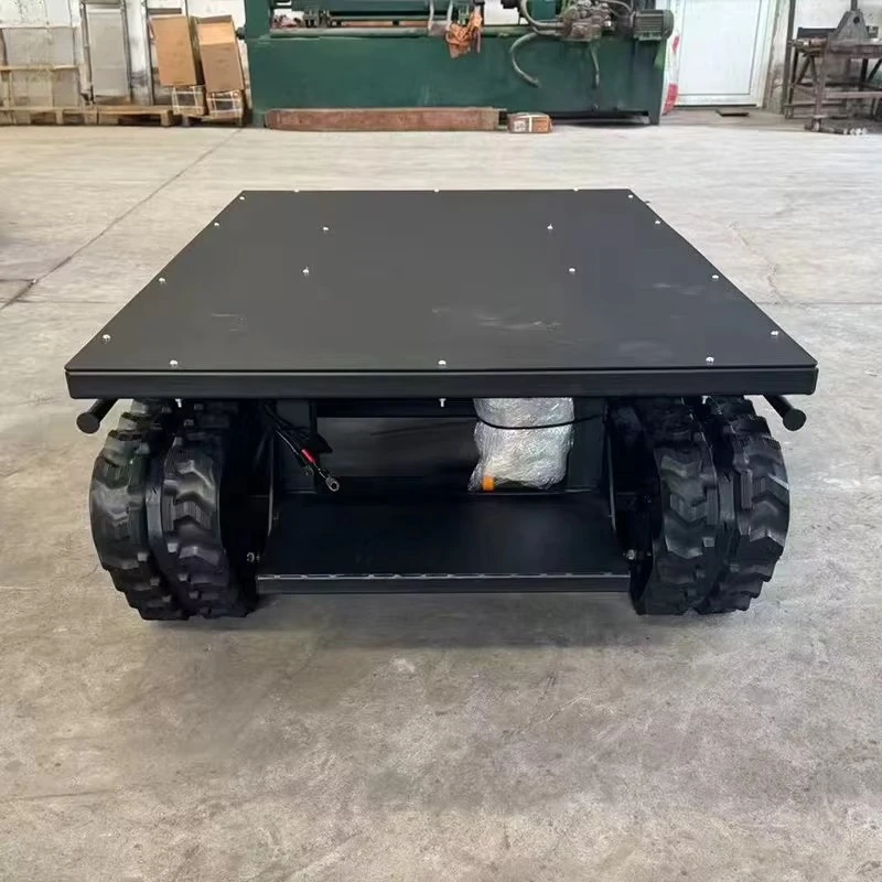 High Efficiency Remote Control Tracked Lawn Mower Stable Durable Platform Suitable for Agriculture Lawns Orchardscomplex Terrain