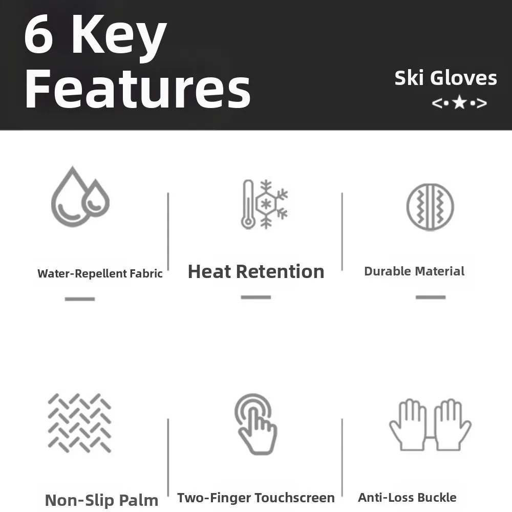 

1 Pair Non-Slip Women's Skating Mittens Touch Screen Palm Protection Skating Gloves Winter Warm Stretch Figure Skating Gloves