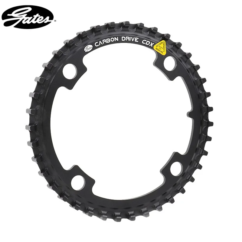 Gates Carbon Drive Aluminum Alloy CDX Front Crankset Electric Bike Center Track