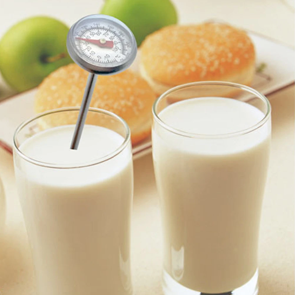 

Stainless Steel Food Thermometer For Meat Coffee Milk Kitchen Home Use Fast Accurate Long Lasting Space Saving Cooking