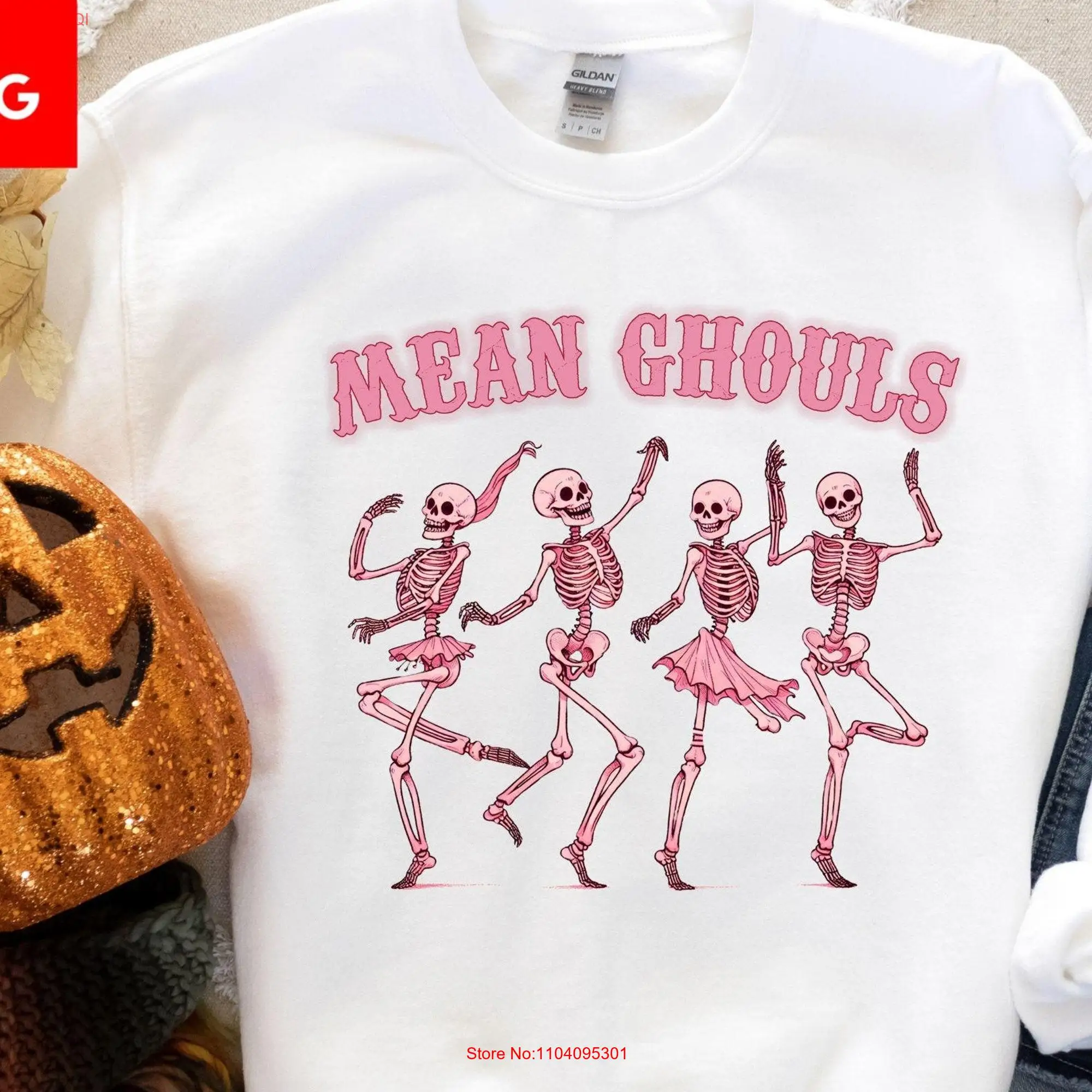 Halloween SweaT T Shirt Funny Ghoul Gang Top Happy Party Birthday Family witches spooky bleach long or short sleeves