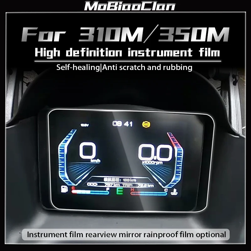 Per ZONTES 310M 350M pellicola per strumenti pellicola per fari e pellicola per specchietti retrovisori pellicola protettiva resistente ai graffi modifica