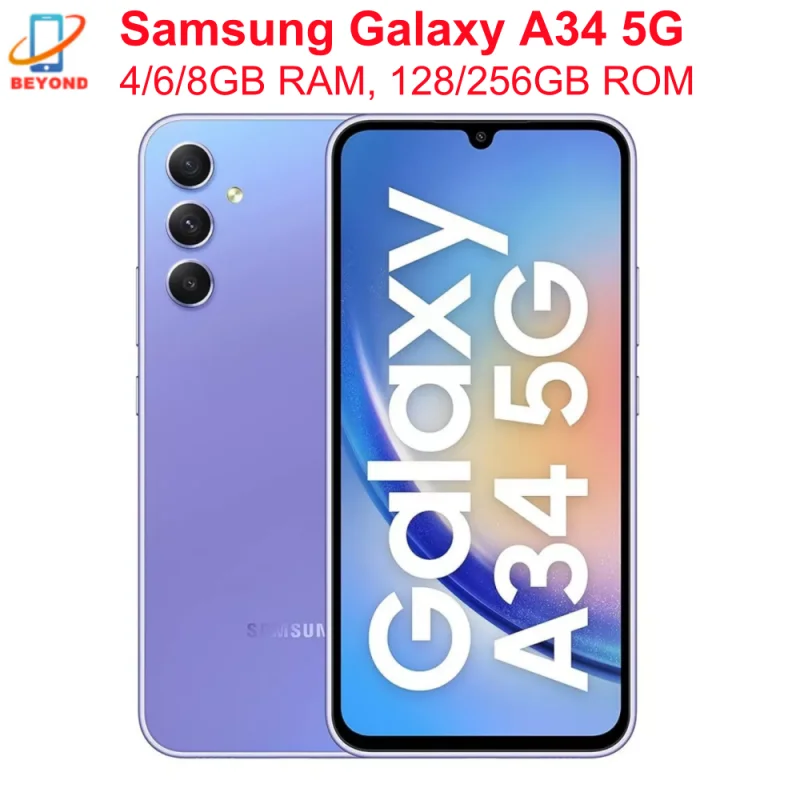 Samsung Galaxy A34 5G A346B A346E A3460 Original 6.6