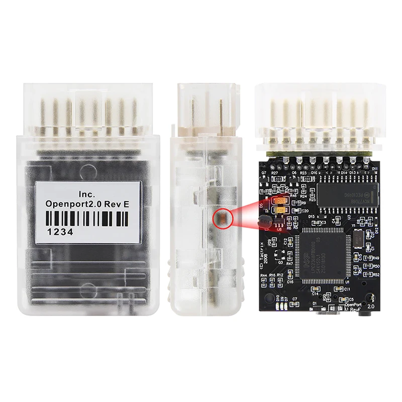 Suitable for Mercedes-Benz Car OBD2 Interface Latest Suitable for Tactrix Openport 2.0 ECU Chip Tuning A+ Quality Open Port 2.0