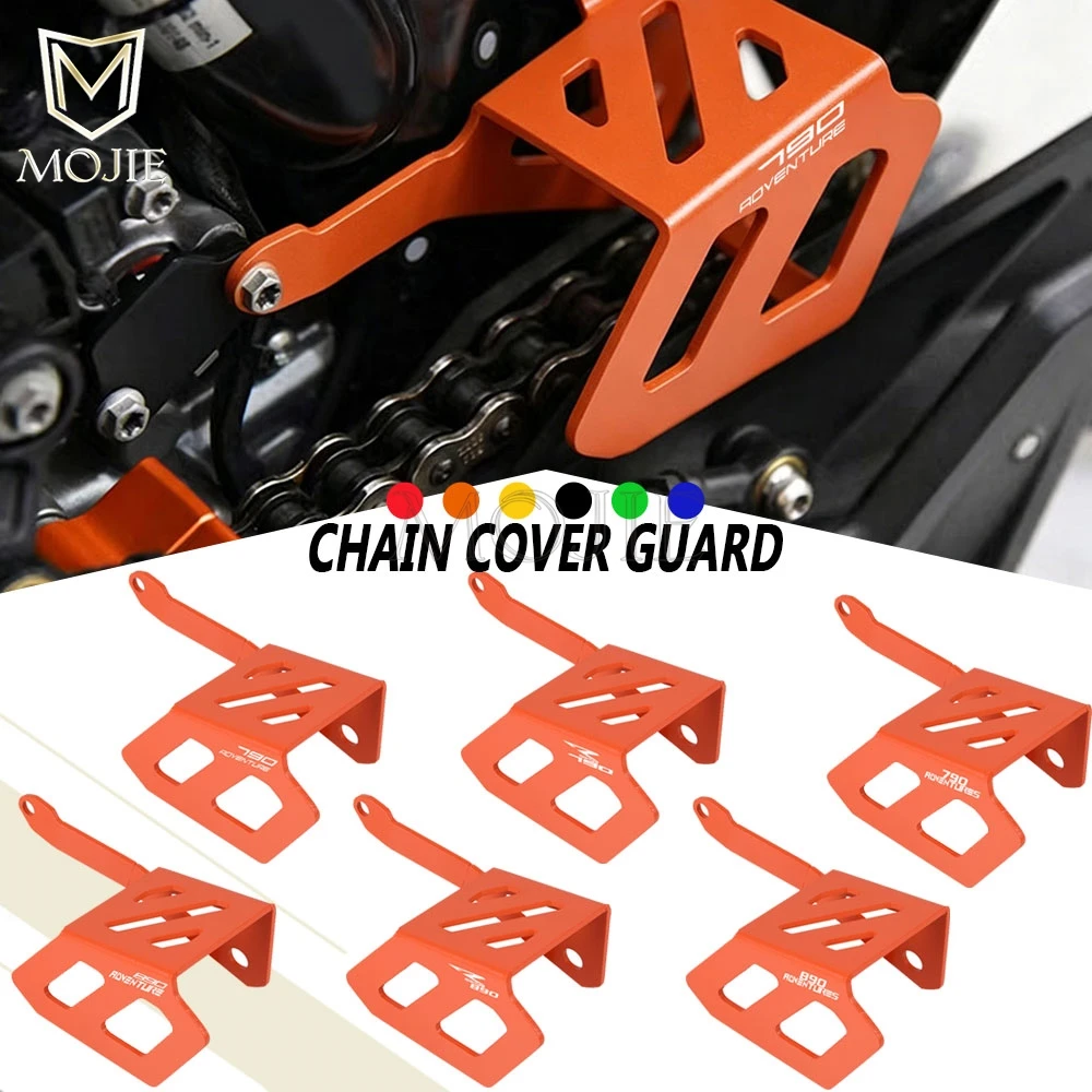 Motorcycle Chain Cover Guard Front Sprocket Protector FOR ADV 790 890 Adventure S/R 2018 2019 2020 2021 2022 2023 2024 2025 2026